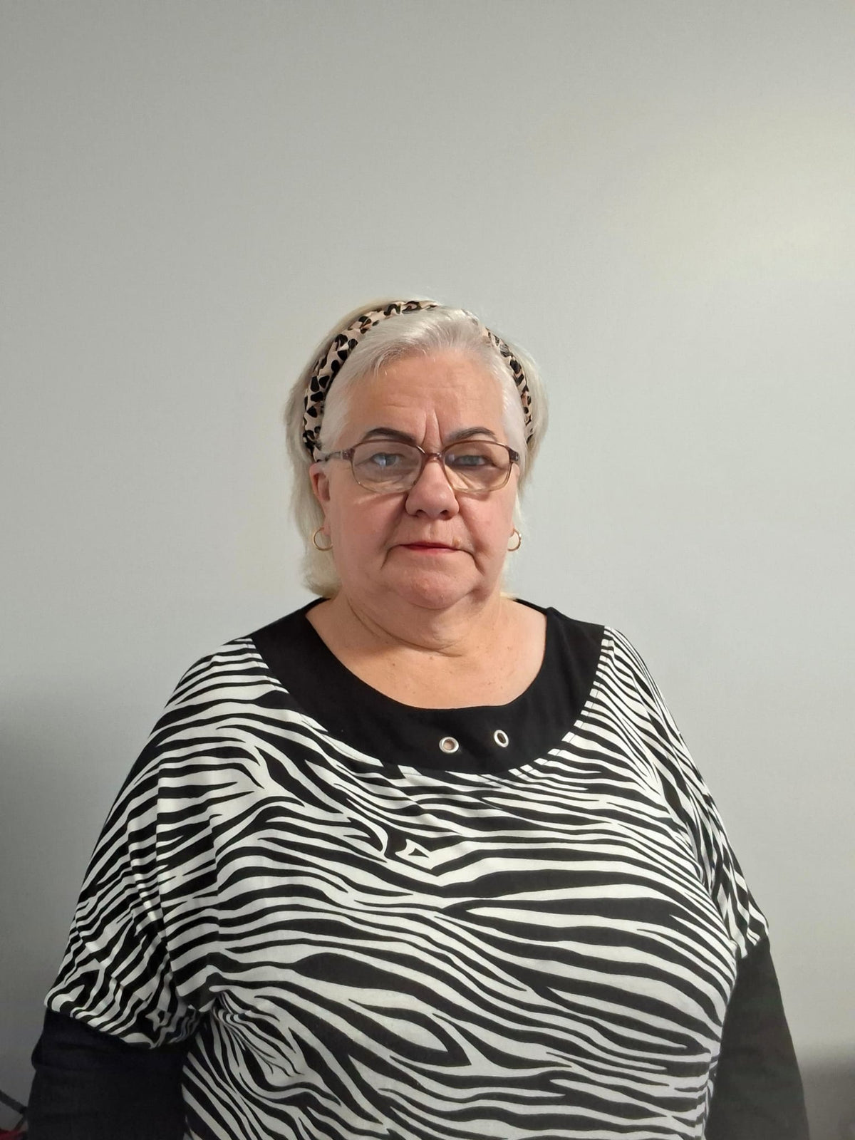 Plaukų lankelis – leopardo raštas